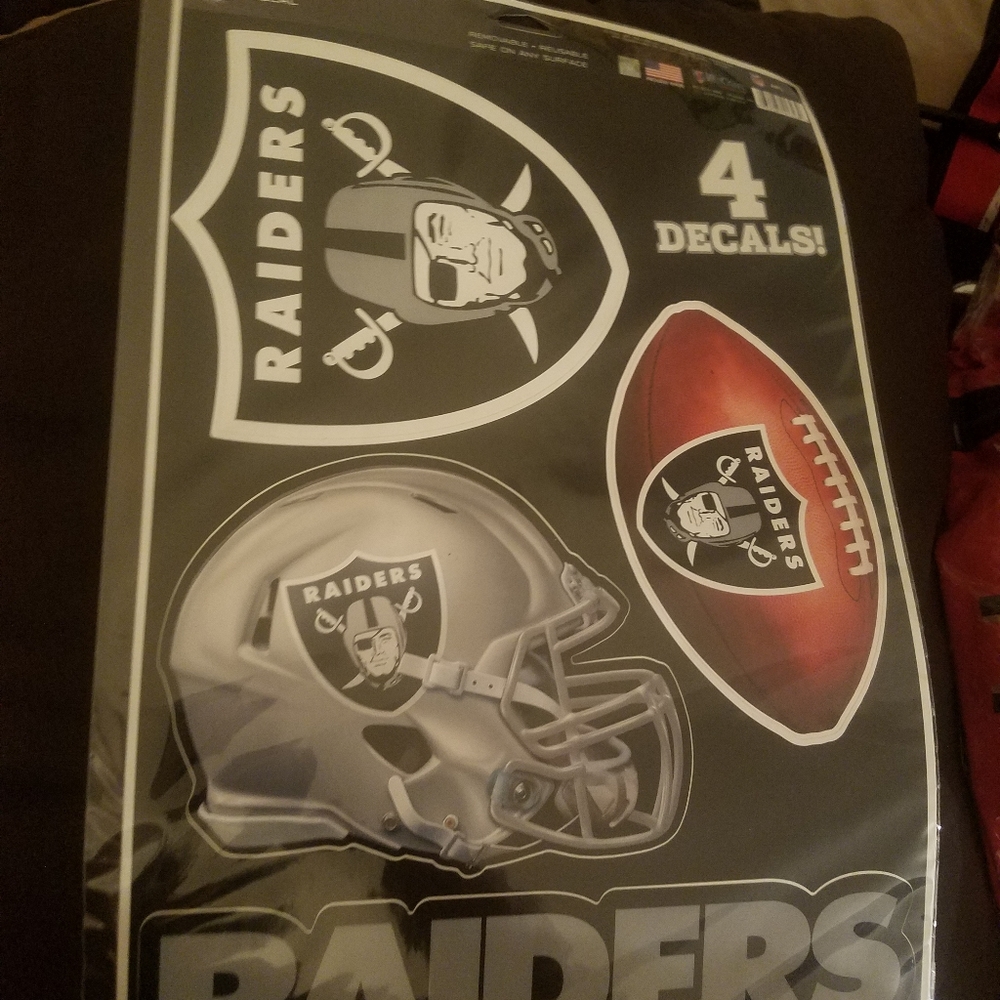 Raiders Decals